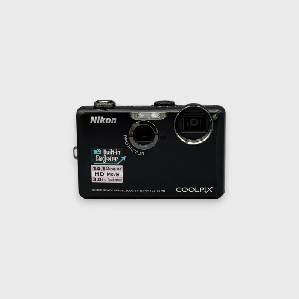 Nikon Coolpix S1100pj Digital Camera | 14.1MP | Black